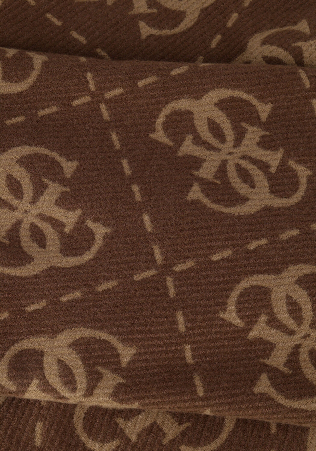 Bruine GUESS Sjaal SCARF 70X190 - large