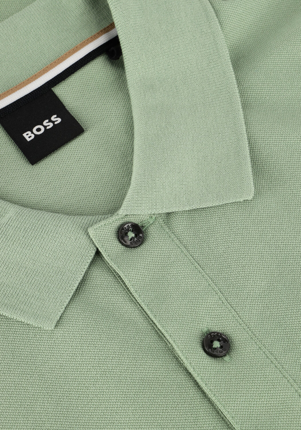 Groene BOSS BLACK Polo PALLAS - large