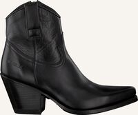 Zwarte SENDRA Enkellaarsjes 16578 - medium