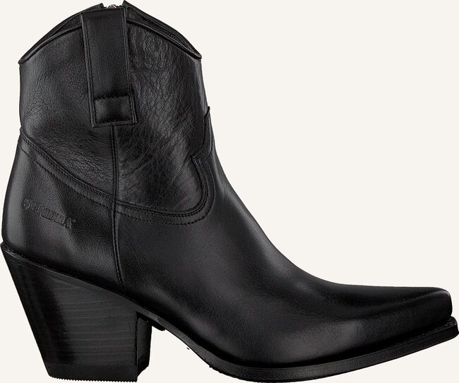 Zwarte SENDRA Enkellaarsjes 16578 Zwarte SENDRA Enkellaarsjes 16578 - large