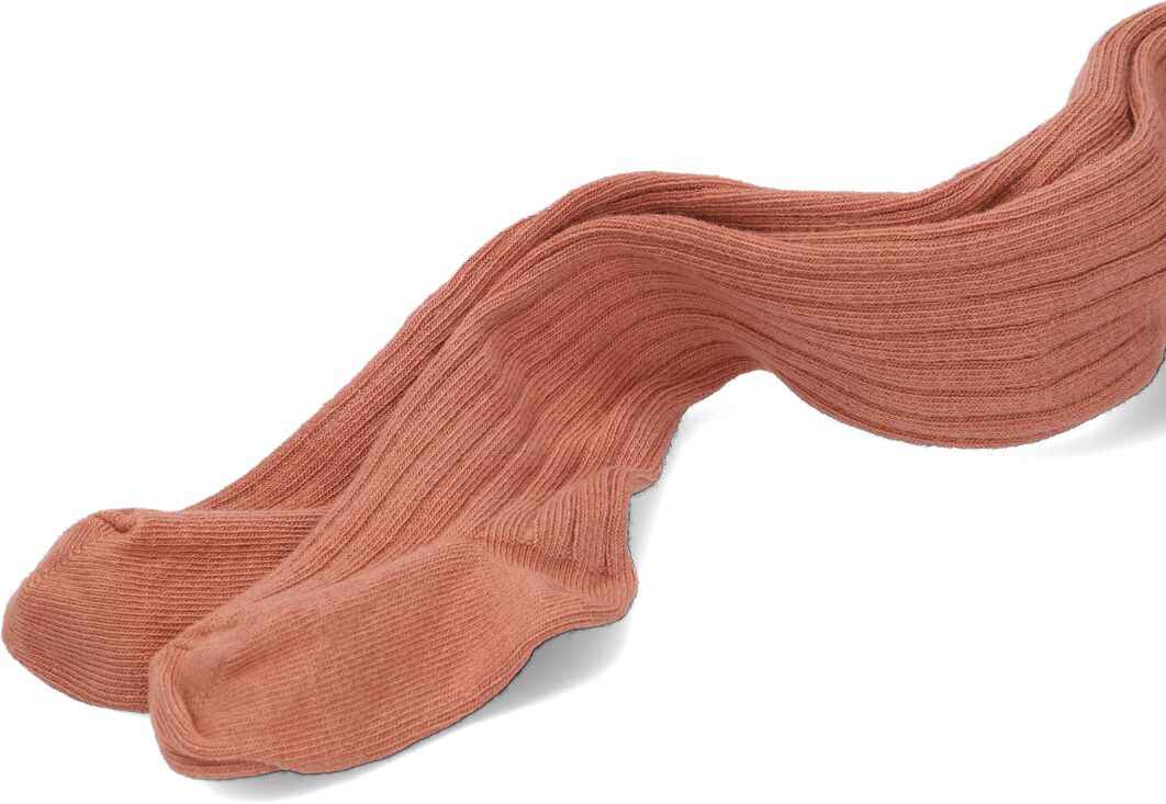 MP DENMARK Meisjes Beenmode Cotton Rib Tights Cognac
