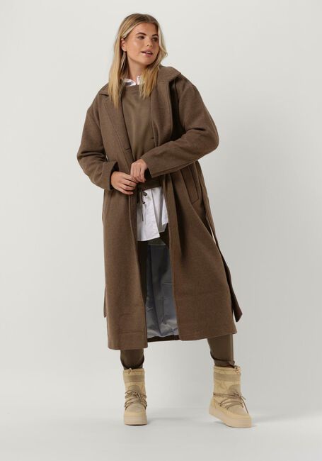 Bruine MSCH COPENHAGEN Mantel KEOLA SECILIA WOOL JACKET - large
