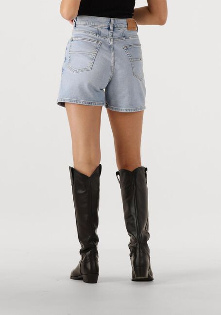 Lichtblauwe TOMMY JEANS Shorts MOM SHORT BI0112 - large