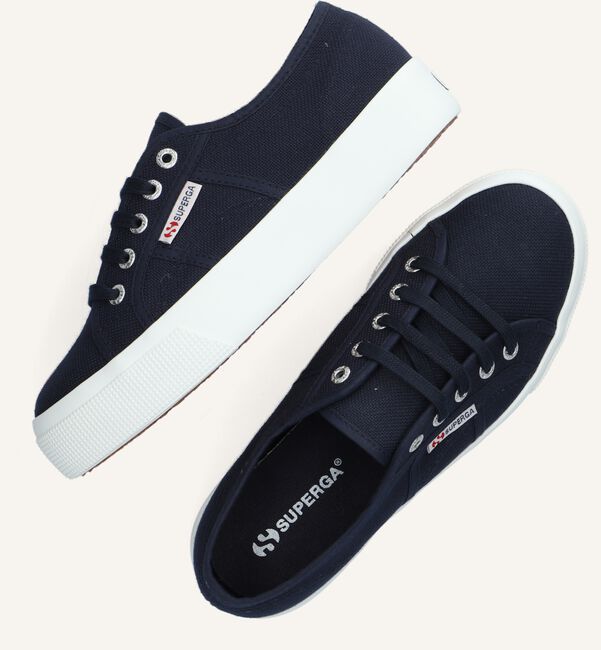 Blauwe SUPERGA Lage sneakers 2730 COTU Blauwe SUPERGA Lage sneakers 2730 COTU - large