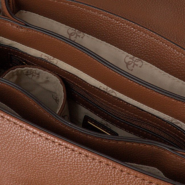 Cognac GUESS Handtas DESTINY SHOULDER BAG Cognac GUESS Handtas DESTINY SHOULDER BAG - large