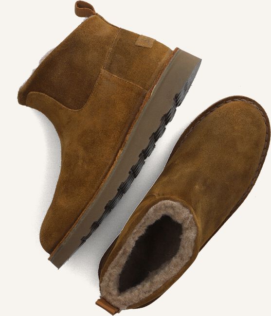 Bruine SHABBIES Vachtlaarzen PALISSA ANKLE BOOT Bruine SHABBIES Vachtlaarzen PALISSA ANKLE BOOT - large