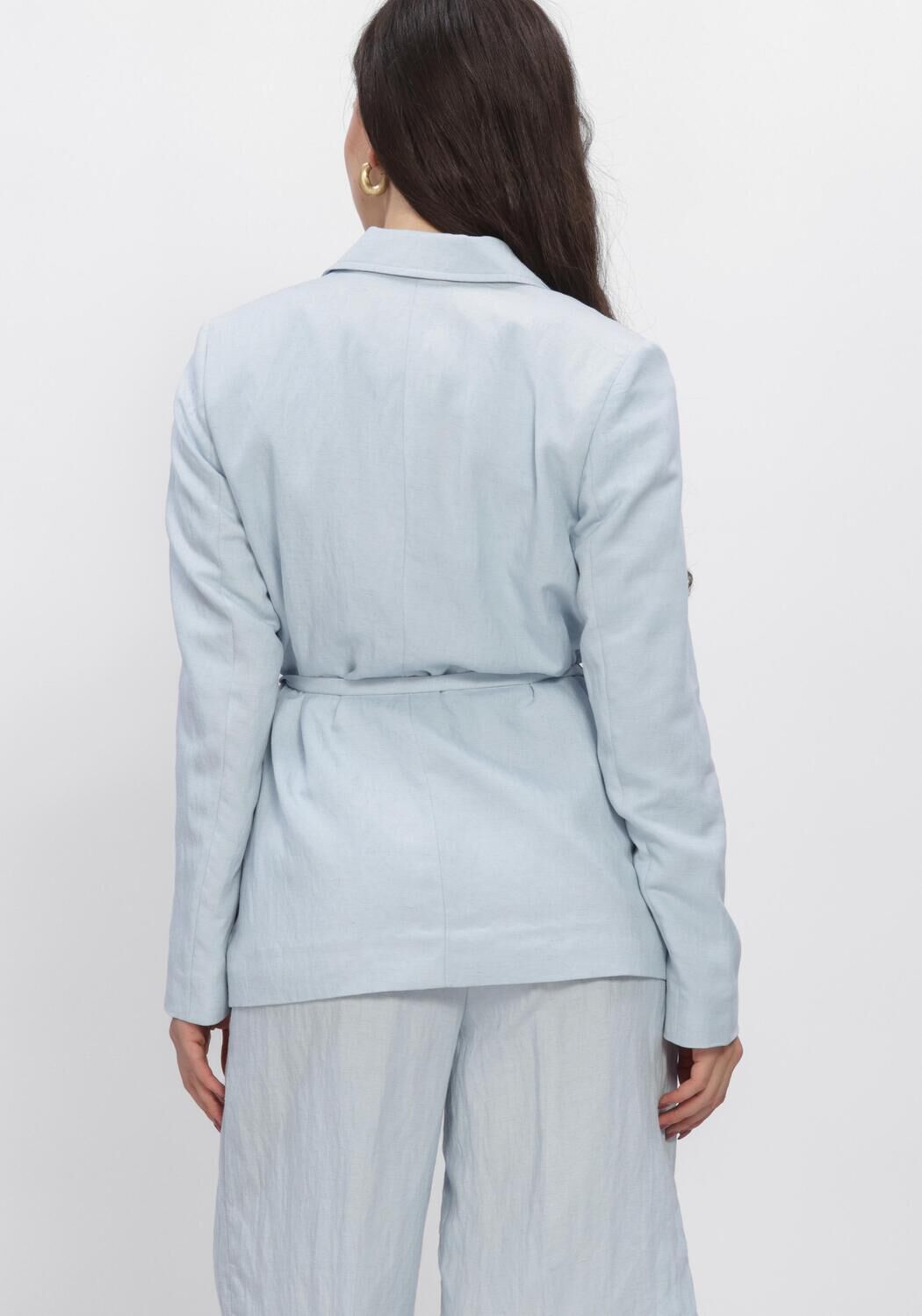 Blauwe MSCH COPENHAGEN Jassen MSCHGRACIELA FRANCISKA LOOSE BLAZER - large