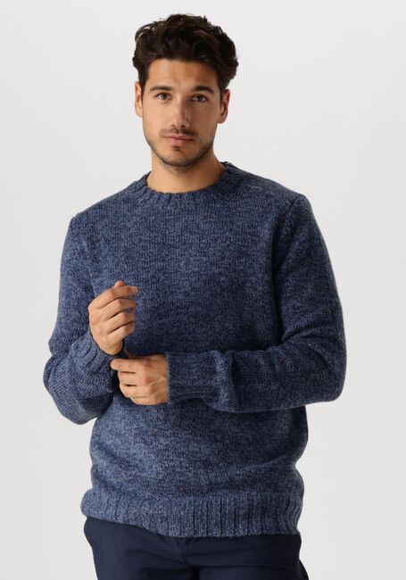 Blauwe DSTREZZED Trui PER CREWNECK - large