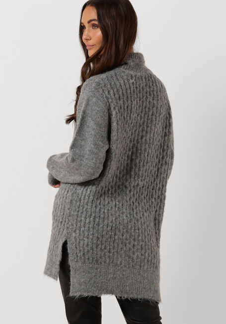 Grijze SIMPLE Coltrui GIO KNIT-REC-PES-MER-22-3 - large