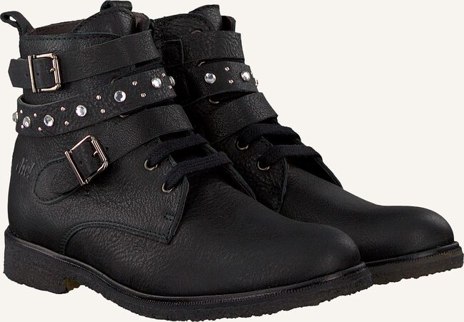 Zwarte CLIC! Enkellaarsjes 9642 Zwarte CLIC! Enkellaarsjes 9642 - large