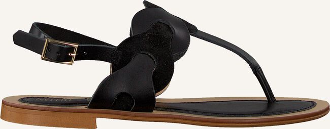 Zwarte NOTRE-V Platte sandalen 18704 Zwarte NOTRE-V Platte sandalen 18704 - large