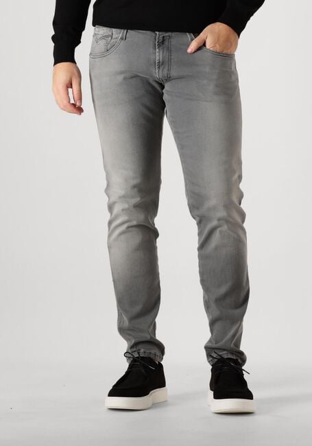 Grijze REPLAY Slim fit jeans ANBASS PANTS - large