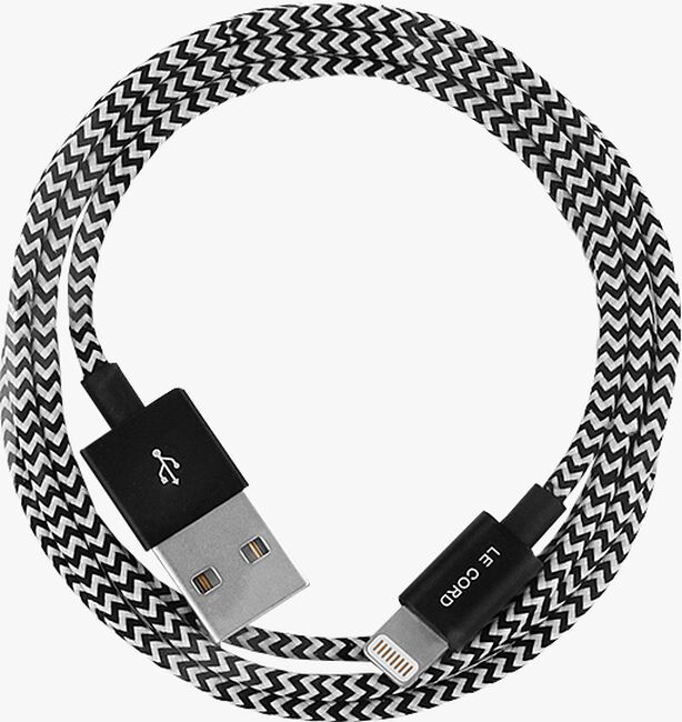 Zwarte LE CORD Oplaadkabel SYNC CABLE 2.0 - large