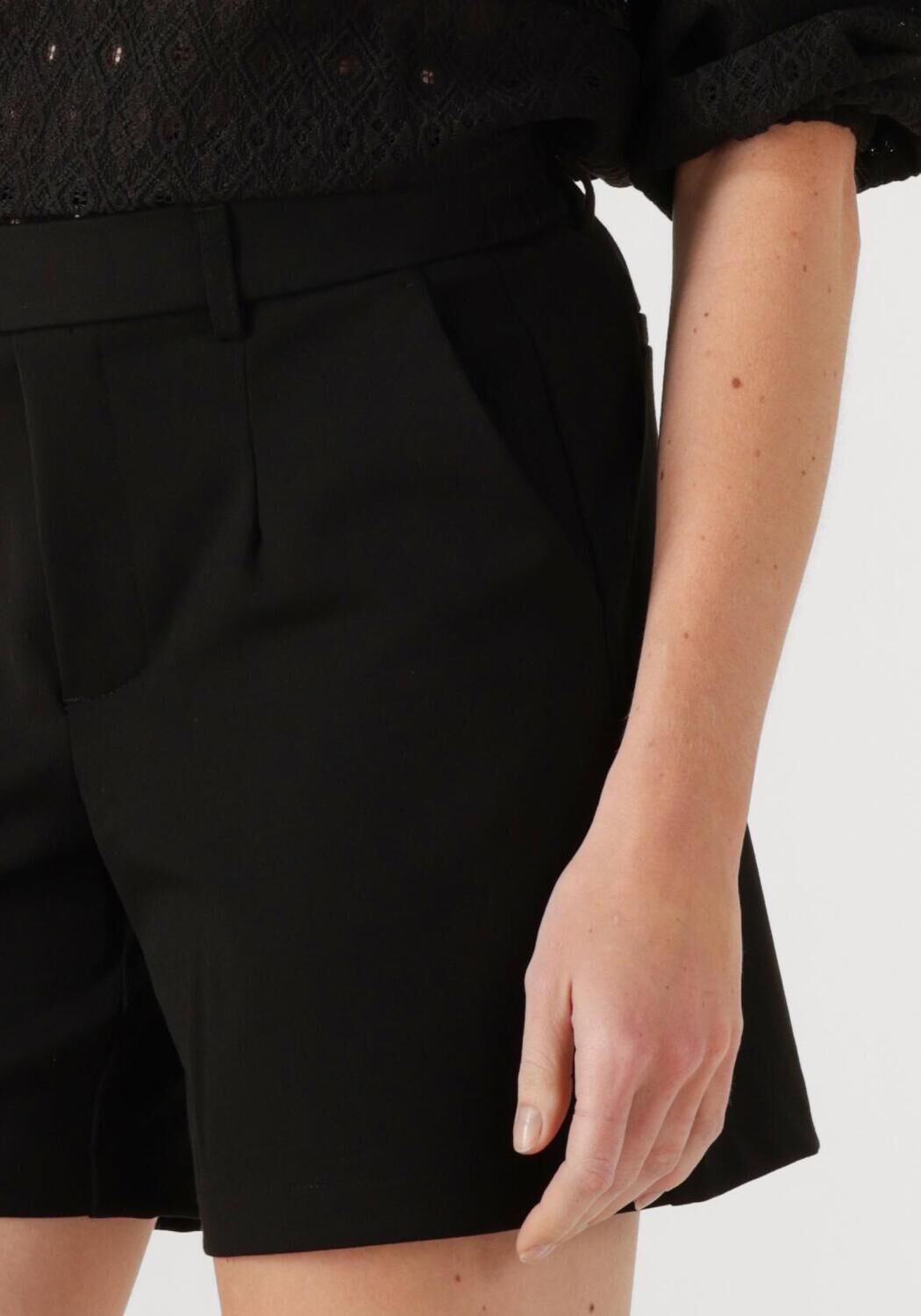 OBJECT Dames Broeken Objlisa Mw Re Shorts Zwart