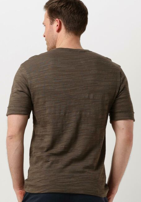 Donkergroene DRYKORN T-shirt RAPHAEL 520182 - large