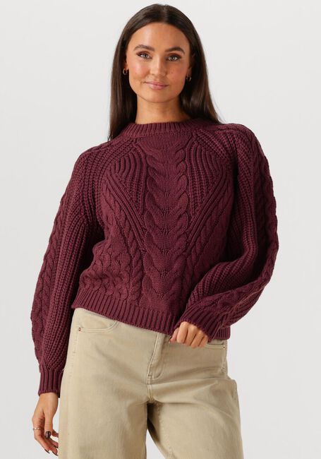 Bordeaux Y.A.S. Trui YASNANSA LS KNIT PULLOVER S. - large