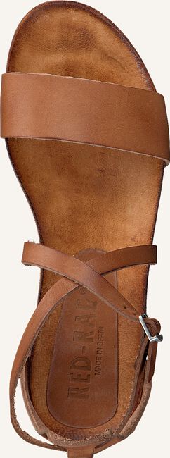 Cognac RED-RAG Platte sandalen 79210 Cognac RED-RAG Platte sandalen 79210 - large