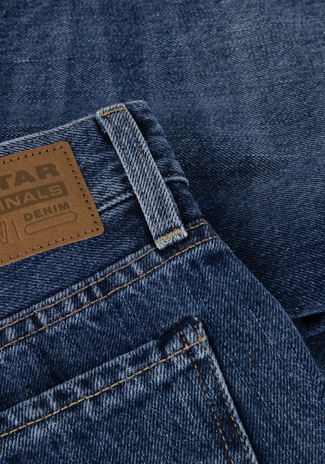 Blauwe G-STAR RAW Shorts JUDEE SHORT RAW EDGE WMN - large