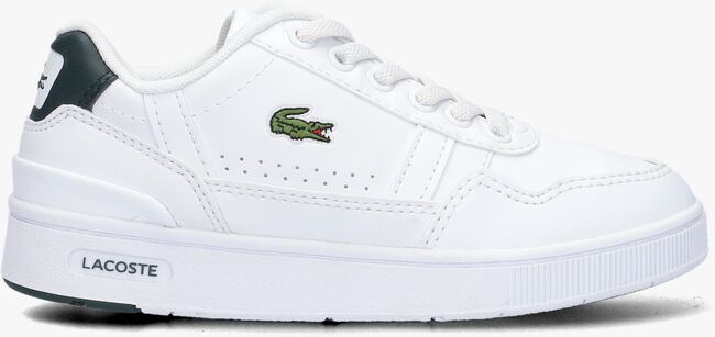 Witte LACOSTE Lage sneakers T-CLIP J - large