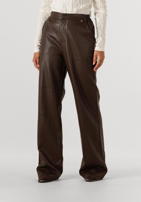 Bruine NUKUS Wijde broek FENNA PANTS - large