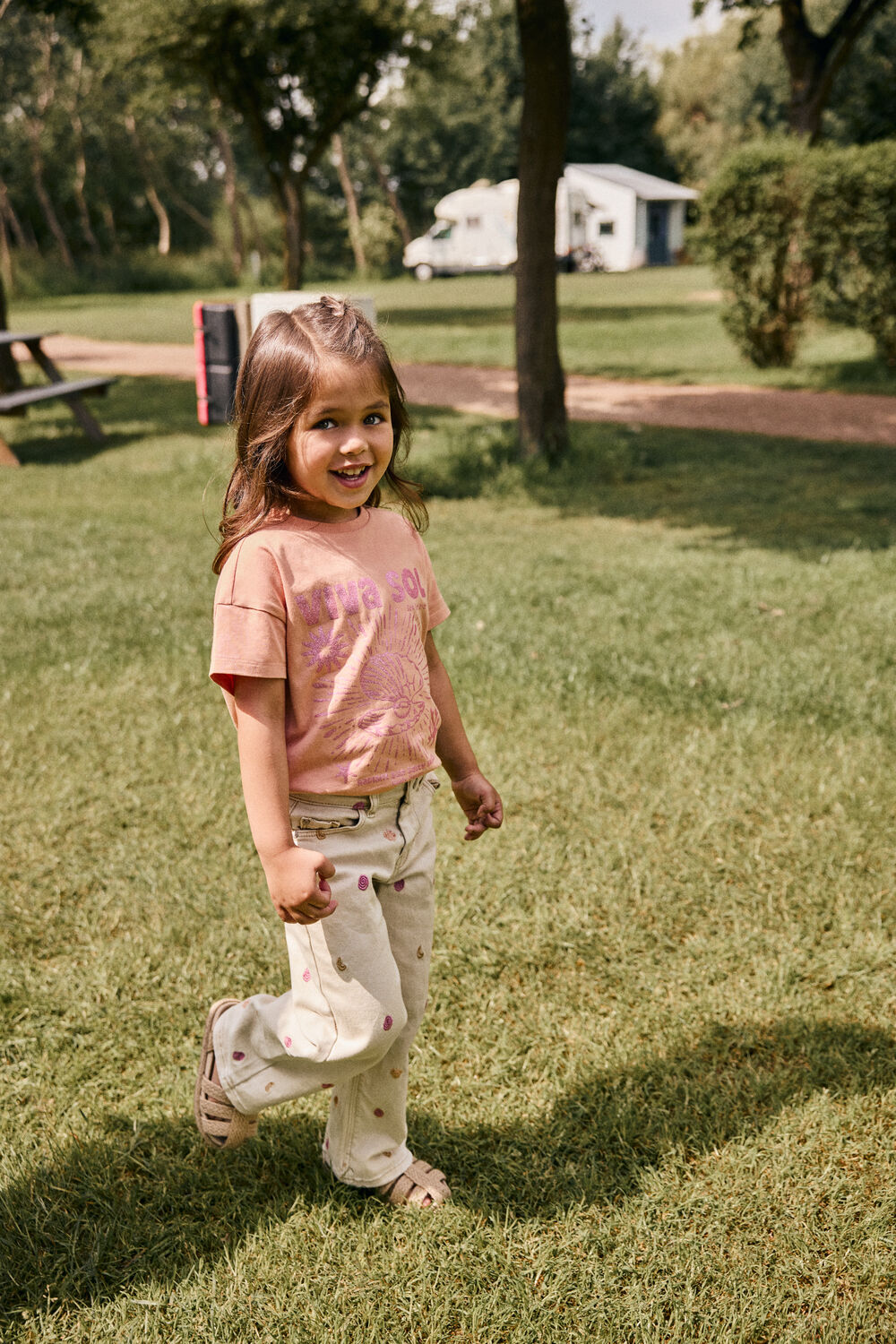 Oranje DAILY7 Top T-SHIRT ARTWORK - large