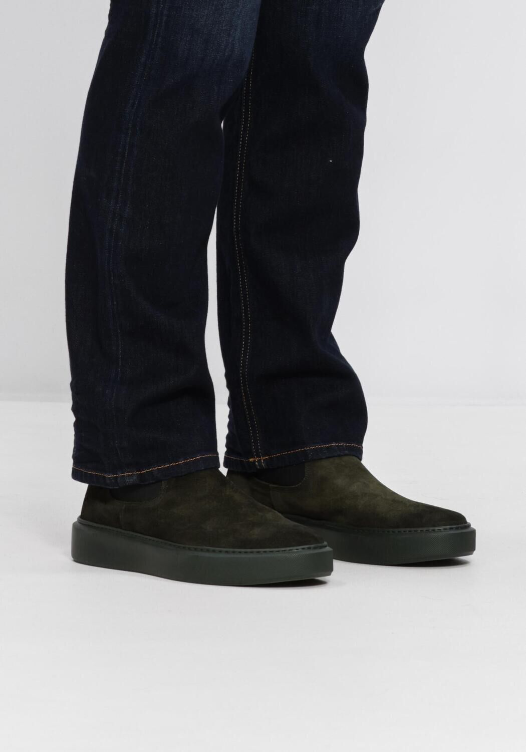Groene GIORGIO Chelsea boots 81318 - large