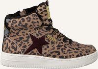 Bruine VINGINO Hoge sneakers LOTTE MID - medium