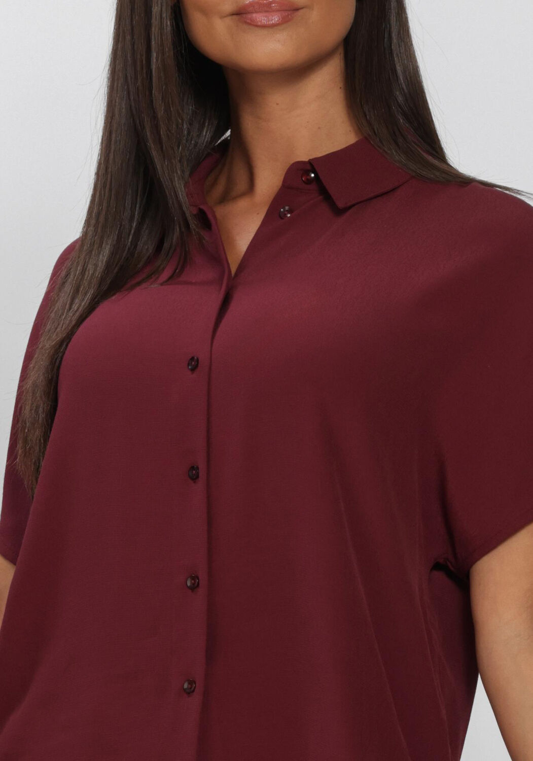 Bordeaux BY-BAR Blouses BARLEY VISCOSE BLOUSE - large