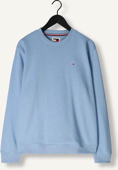 Lichtblauwe TOMMY JEANS Trui TJM REG S FLAG CREW Lichtblauwe TOMMY JEANS Trui TJM REG S FLAG CREW - large
