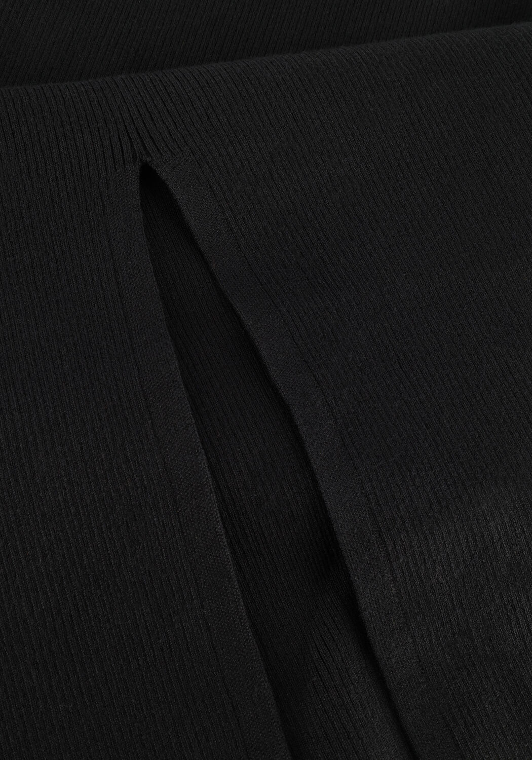 Zwarte CALVIN KLEIN Midirok KNITTED SKIRT - large
