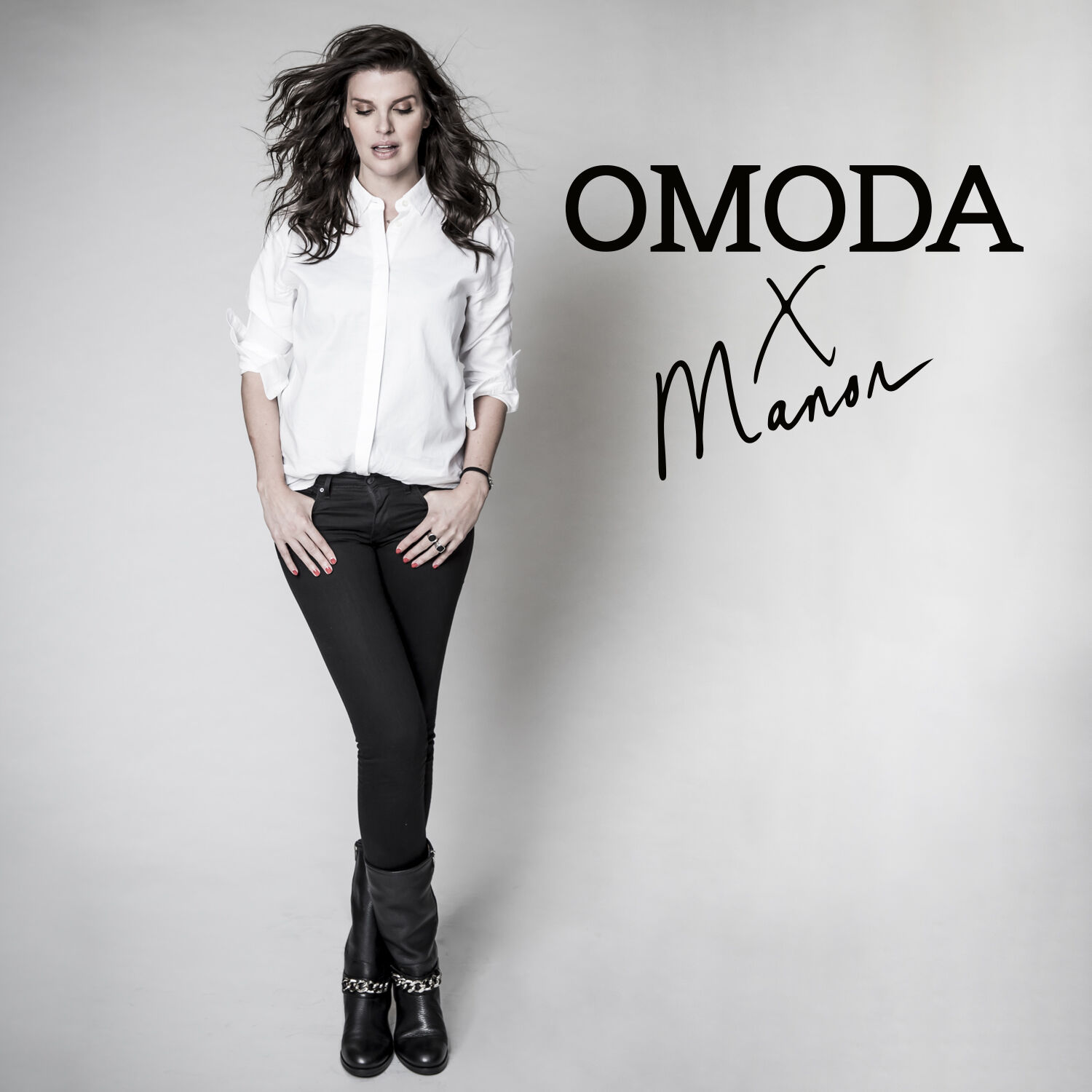 Zwarte OMODAXMANON Hoge laarzen ABB2818 - large