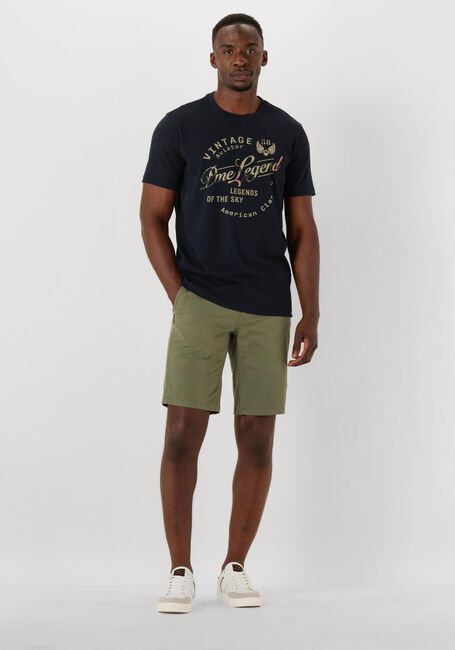 Donkerblauwe PME LEGEND T-shirt SINGLE JERSEY PACKAGE - large