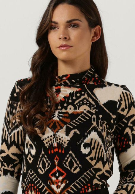 Multi SUMMUM Trui TOP IKAT ON WOOL BLEND - large