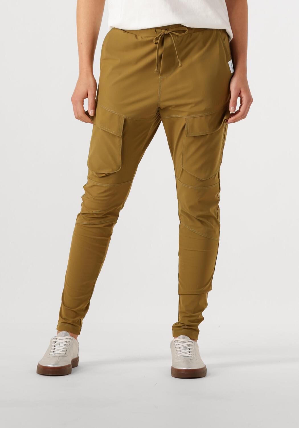 Penn&Ink N.Y Groene Linnen Broek voor Dames Green Dames