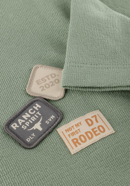 Groene DAILY7 T-shirt T-SHIRT BASIC BADGE - large