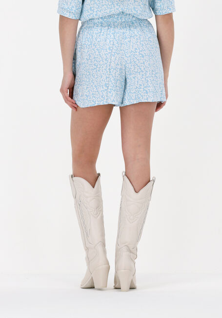 Blauwe Y.A.S. Korte broek YASSTELLI HW SHORTS - large