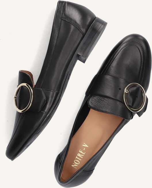 Zwarte NOTRE-V Loafers 47237 Zwarte NOTRE-V Loafers 47237 - large