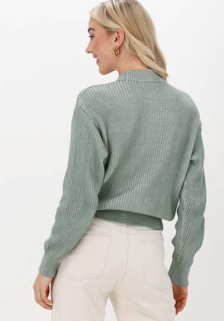 Groene ANOTHER LABEL Trui ELIANA KNITTED PULL - large