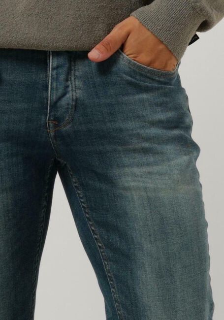 Blauwe CAST IRON Slim fit jeans RISER SLIM OCEAN GREEN CAST - large