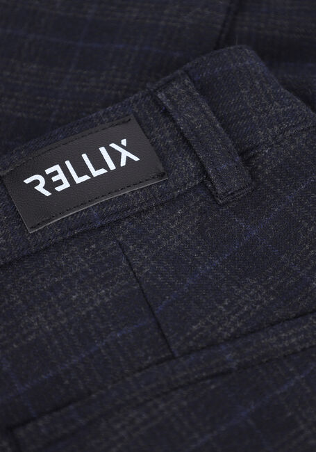 Donkerblauwe RELLIX Chino CHINO PANT CHECK Donkerblauwe RELLIX Chino CHINO PANT CHECK - large