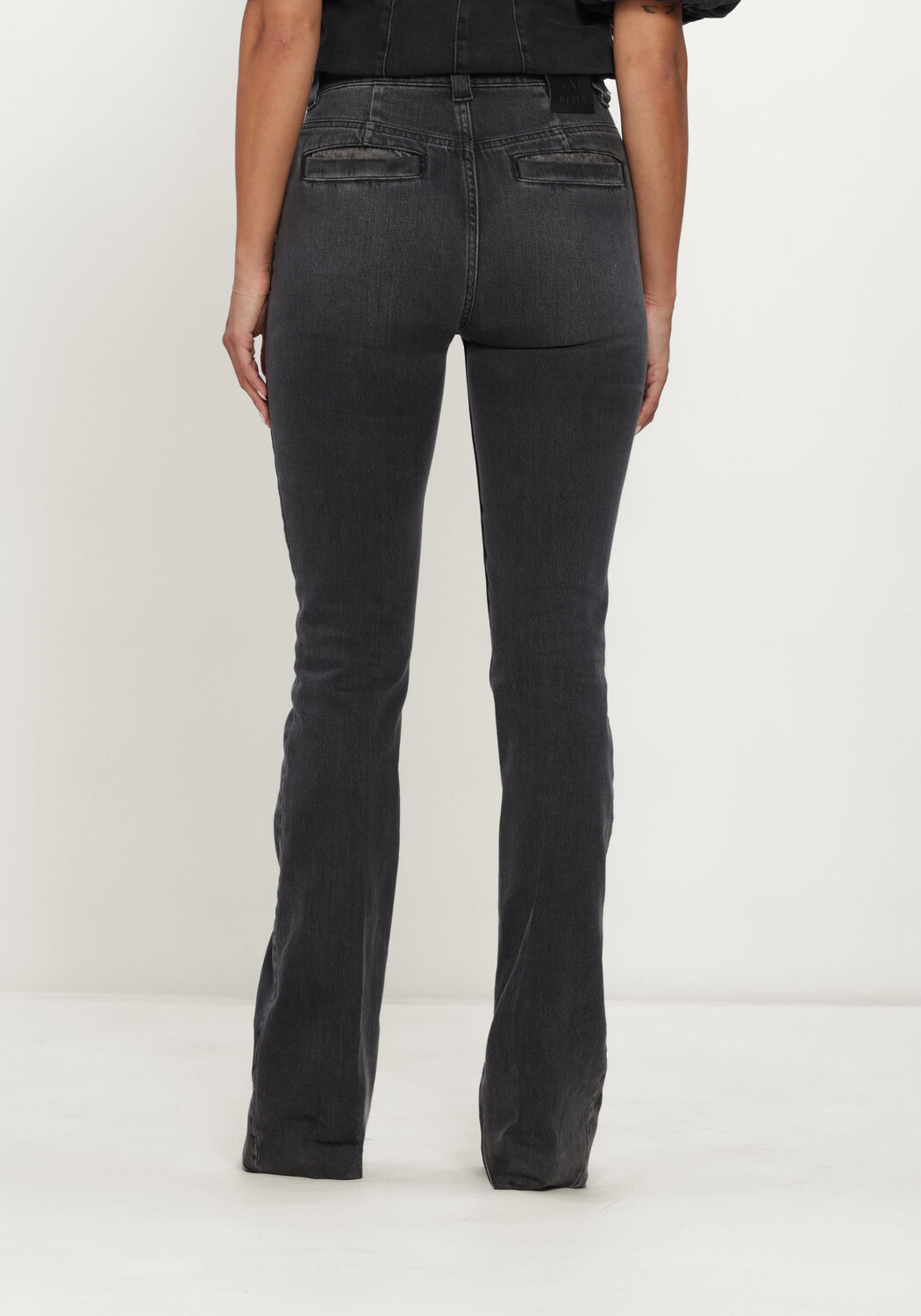 Donkergrijze JOSH V Flared jeans VAILA PANTS - large