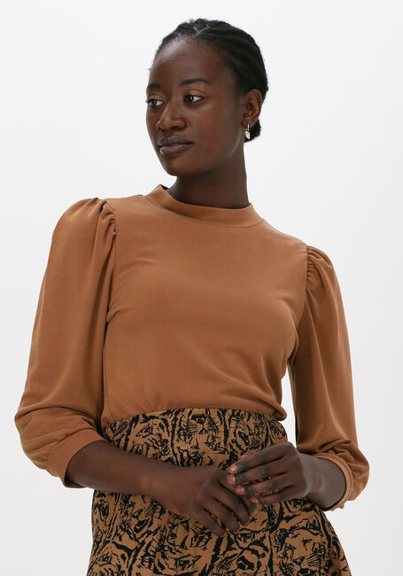 Bruine MINUS Top HELENE TEE - large