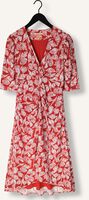 Bruine SCOTCH & SODA Midi jurk MIDI WRAP DRESS WITH KNOT DETAIL Bruine SCOTCH & SODA Midi jurk MIDI WRAP DRESS WITH KNOT DETAIL - medium