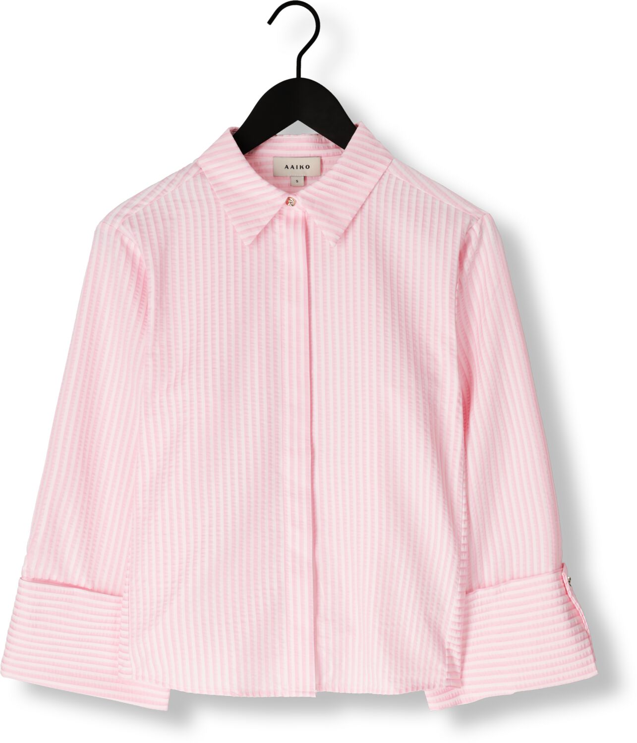 AAIKO Dames Blouses Elda Stripe Co 516 Roze