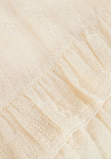 Ecru NOBELL Minirok NAIA SHORT SKIRT EMBROIDERED CHIFFON Ecru NOBELL Minirok NAIA SHORT SKIRT EMBROIDERED CHIFFON - large