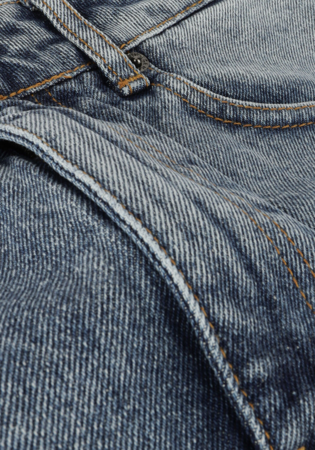 Blauwe CO'COUTURE Midirok VIKA SLIT DENIM SKIRT - large