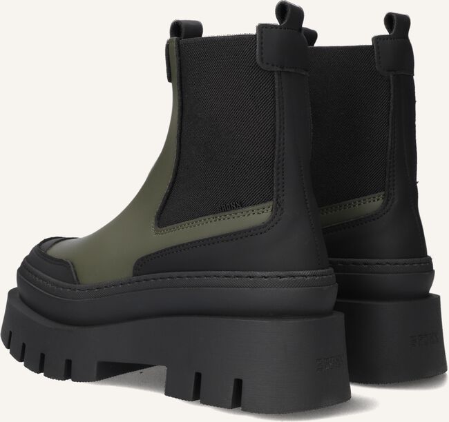 Groene BRONX Enkelboots EVI-ANN 47427 Groene BRONX Enkelboots EVI-ANN 47427 - large