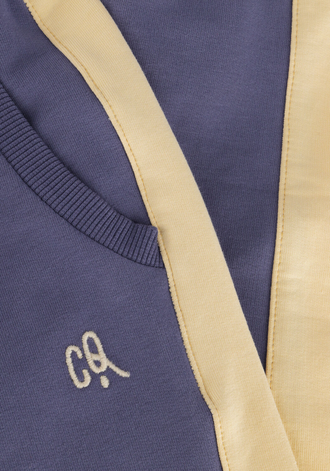 Blauwe CARLIJNQ Joggingbroek BASIC - SWEATPANTS 2 COLOR - large