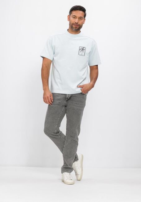 Lichtblauwe GENTI T-shirt T-SHIRT SS 1226 - large