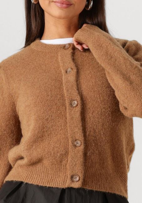 Bruine MSCH COPENHAGEN Trui MSCHMIABELLE HOPE CARDIGAN - large
